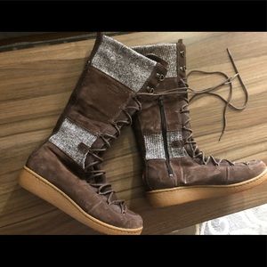 The North Face Suede Boots Size 9